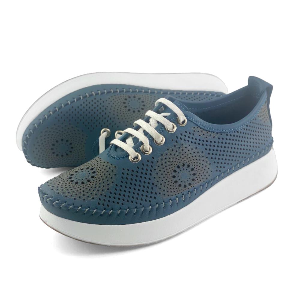 Mona Shoes Ženske patike, Kožne, Tamnoplave