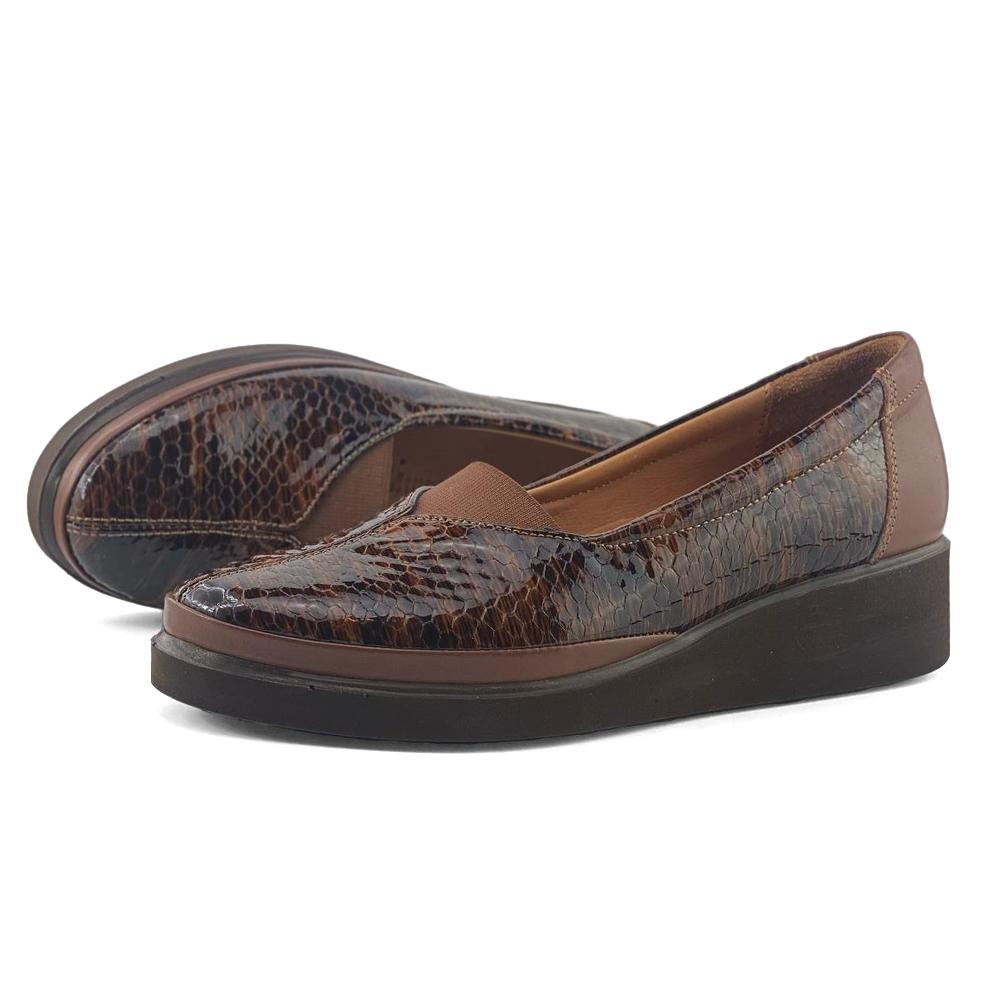 Mona Shoes Ženske cipele, Kožne, Braon