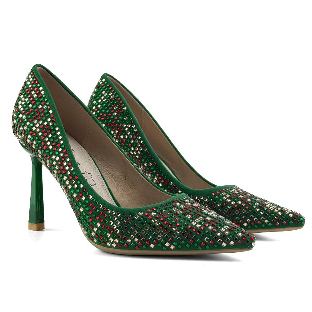 Mona Shoes Ženske cipele, Zelene