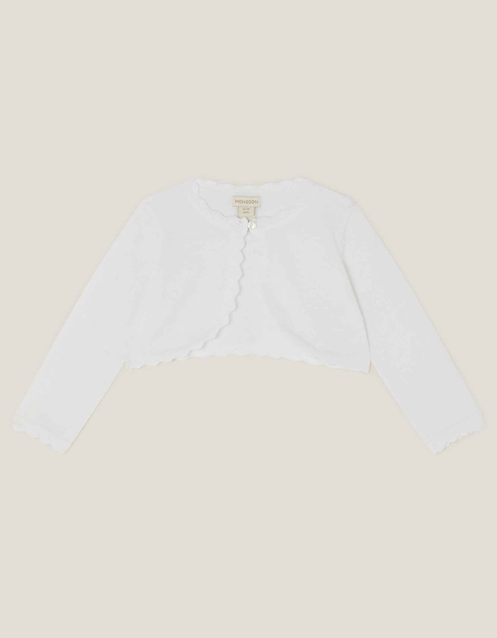 Monsoon Bolero za bebe, Beli