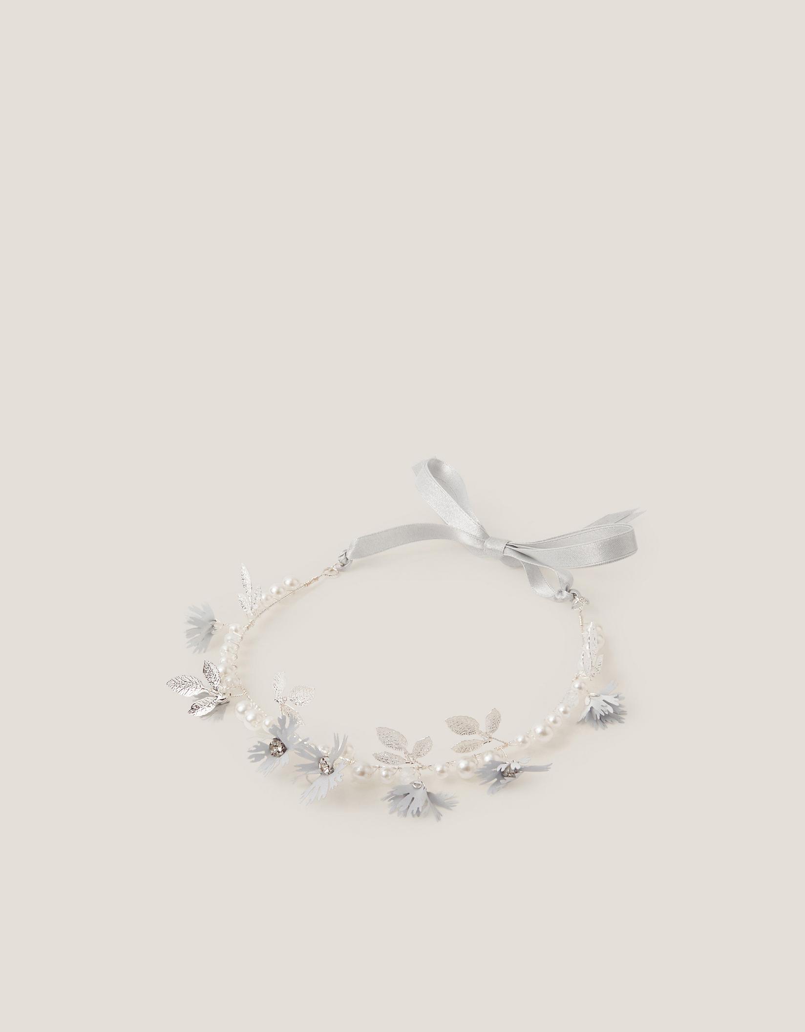 Monsoon Traka za kosu, Bela