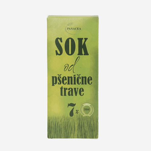 Sok od pšenične trave, 7x30ml