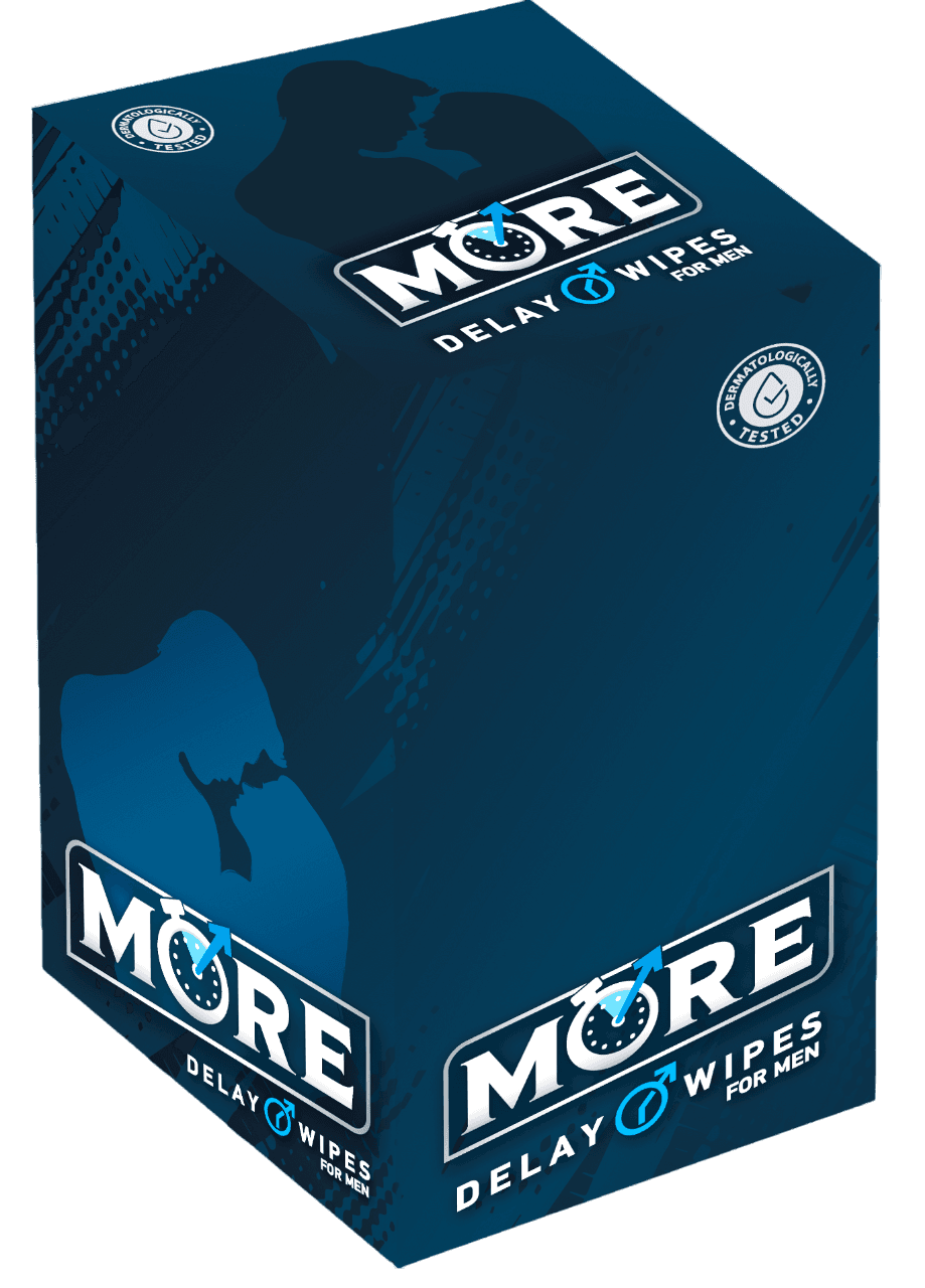 MORE Delay Wipes Maramica - Box, 12 komada