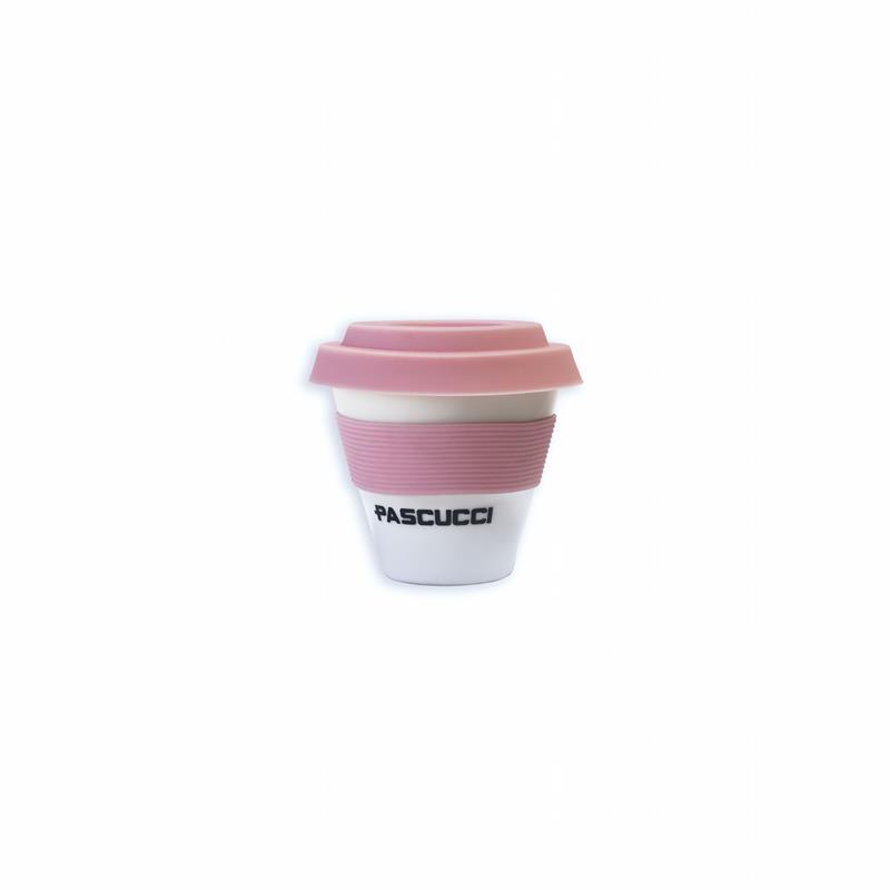 Caffe Pascucci Porcelanske šoljice Take Away, 70 ml, 6 komada, Braon