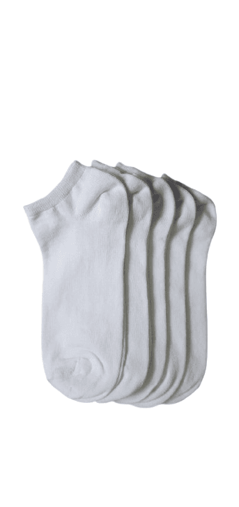 ND Igma Ženske nazuvice, 5 komada, Bele