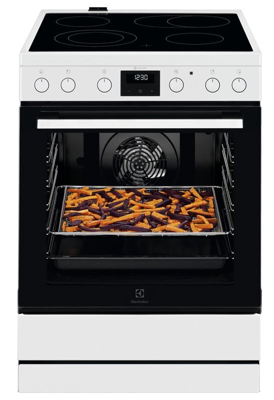 Electrolux Električni šporet LKR 64022 AW, 4 zone, Beli