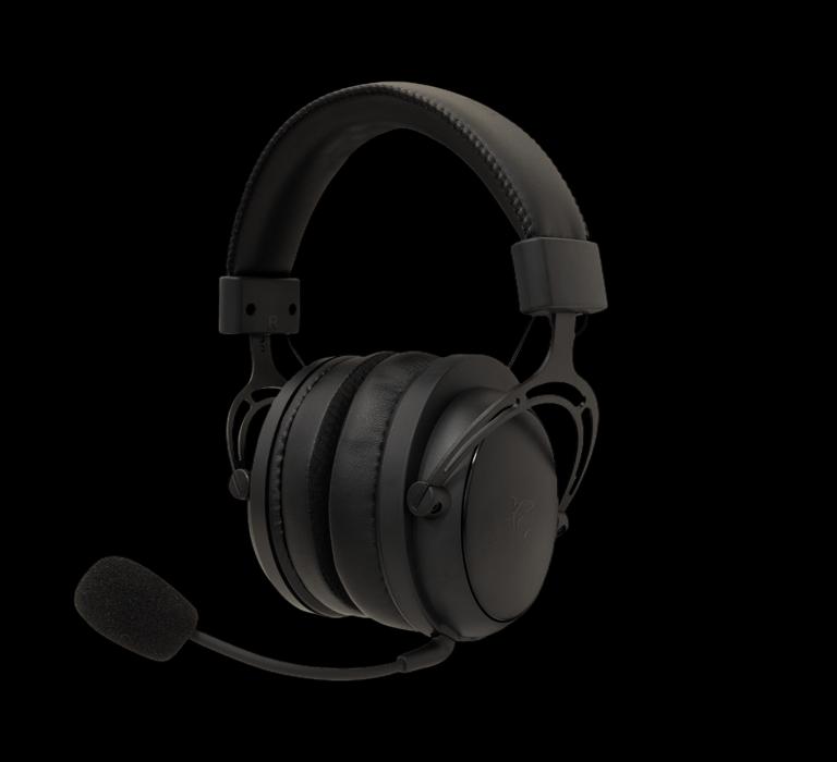 WHITE SHARK bežične geјmerske slušalice Gorilla Pro crne 2.4GHz i BT