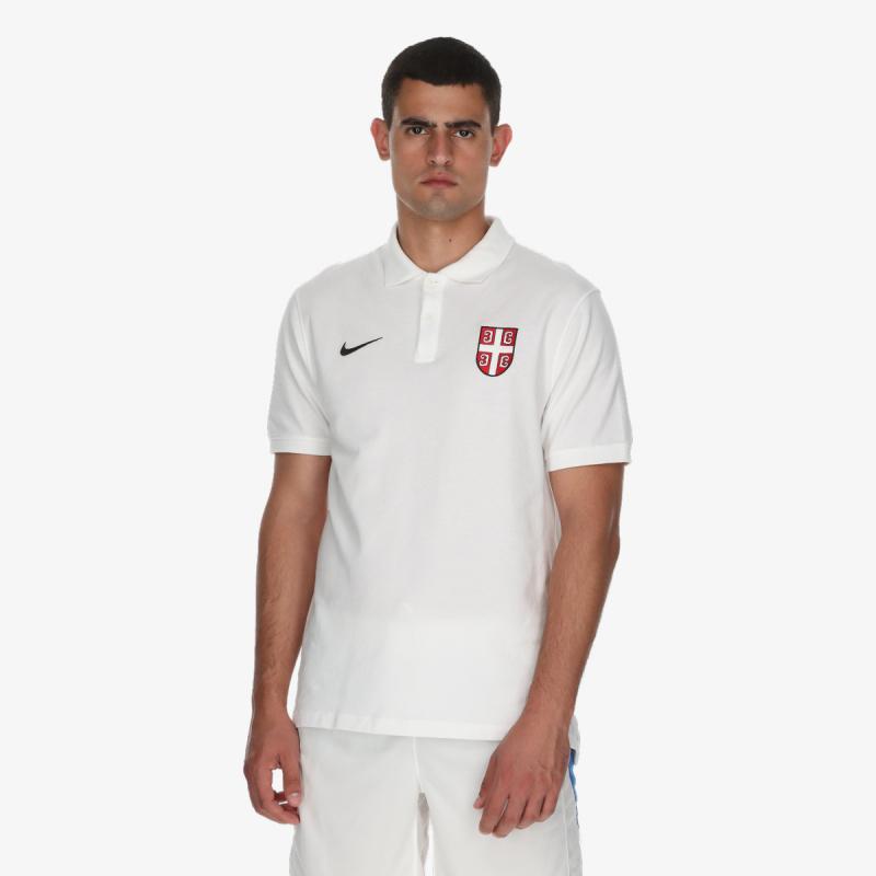 Nike Muška polo majica Srbija 0208NZ, Bela