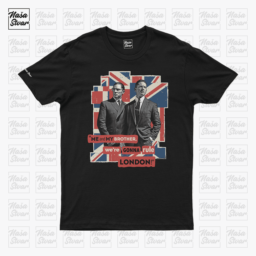 Naša Stvar Legend Muška majica kratkih rukava, Crna