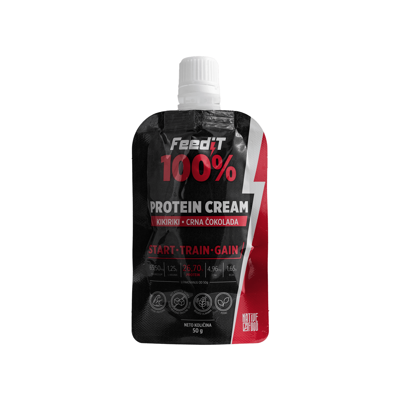 Feedit Protein krem Kikiriki i crna čokolada, 50 g