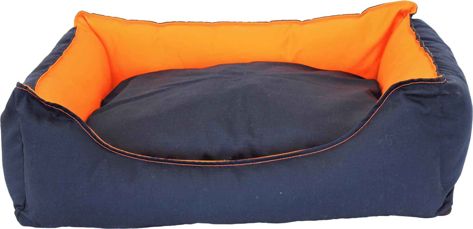 Pet Line Krevet za pse, 100x80cm, Teget-narandžasti