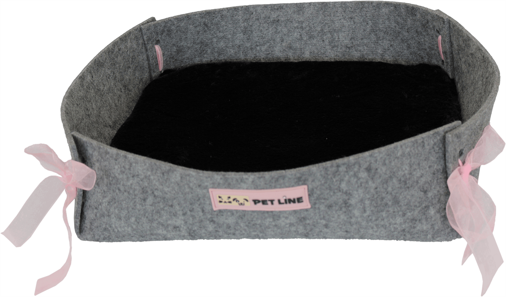 Pet Line Krevet za pse, 51x41cm, Sivi