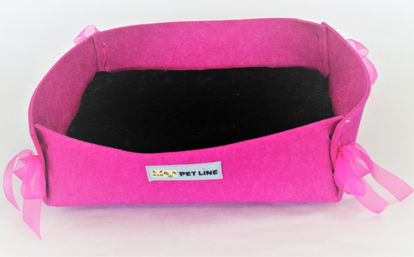 Pet Line Krevet za pse, 56x46cm, Roze