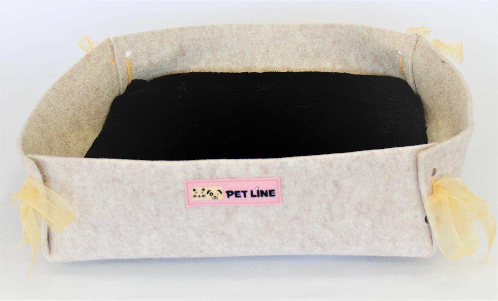 Pet Line Krevet za pse, 51x41cm, Krem