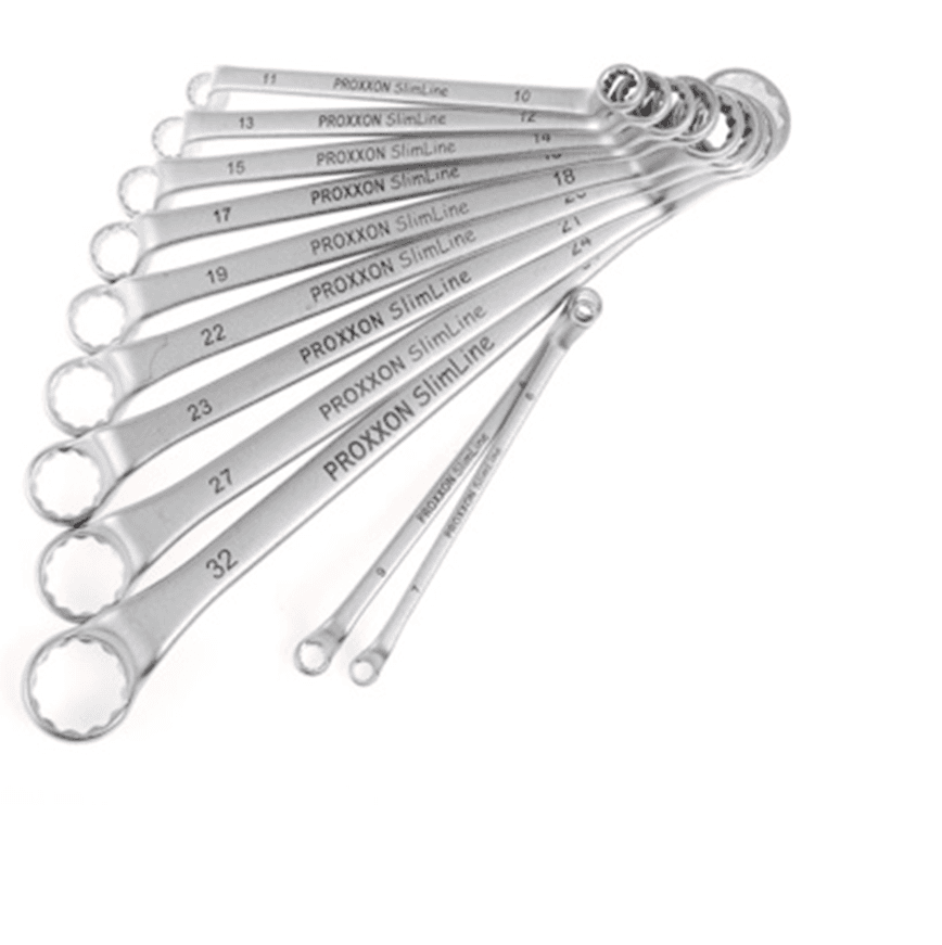 PROXXON Obostrano okasti ključevi SlimLine 6-32mm set 11 komada