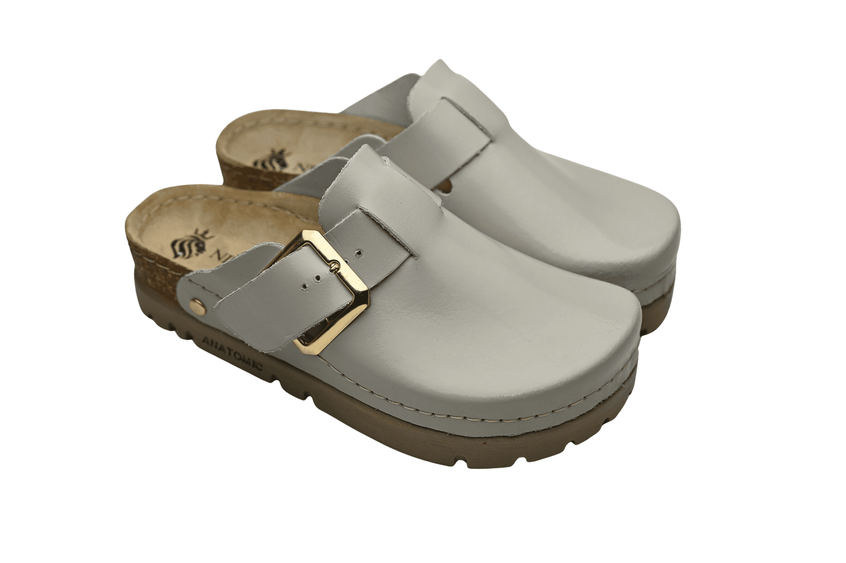 Niland Ženske anatomske kožne klompe, Bež