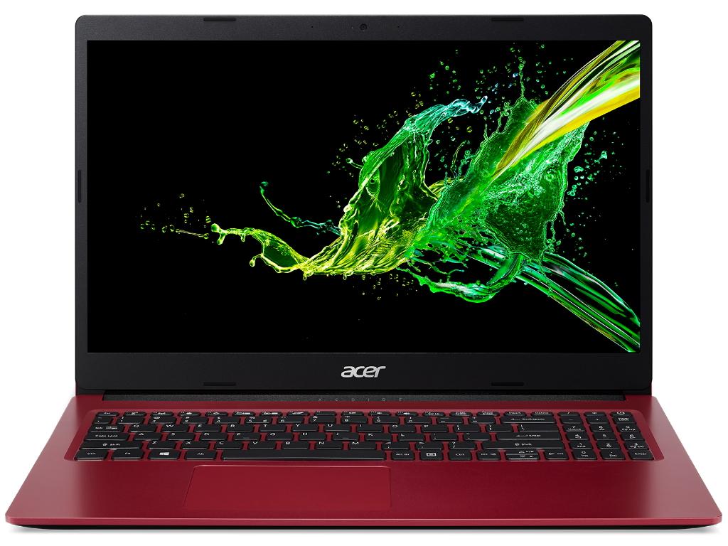 Selected image for ACER Laptop Aspire 3 A315-34 Win 11 Home/15.6" FHD/Celeron N4020/4GB/128GB SSD/Intel UHD crveni
