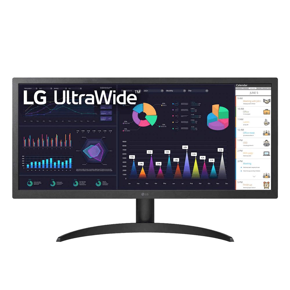 Selected image for LG 26WQ500-B Monitor, 26", 2560 x 1080, Ultrawide, Crni