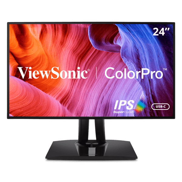 Selected image for VIEWSONIC Monitor 24 VP2468A 1920x1080/Full HD/5ms/IPS/75H/sRGB/HDMI/DP/Type C/Frameless crni
