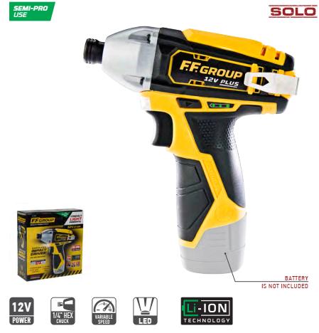 FF Akumulatorski udarni odvijač CID 12V/80
