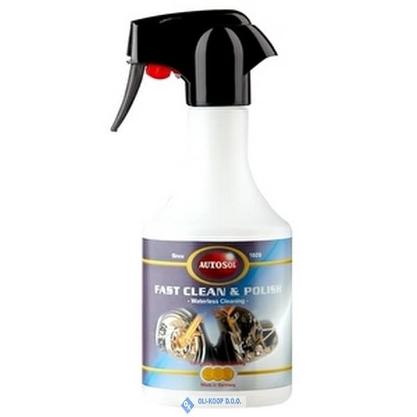 AUTOSOL Sredstvo za čišćenje i poliranje automobila FAST CLEAN&POLISH 500ml