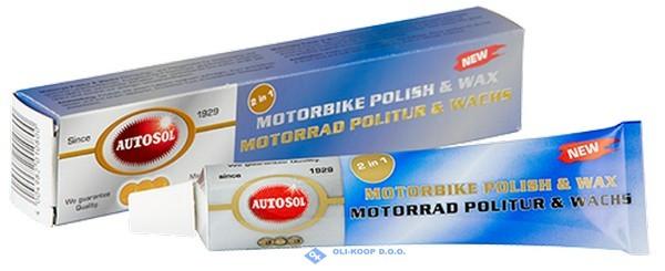 Selected image for AUTOSOL Pasta za poliranje i zaštitu metala i boje na motociklima 50g
