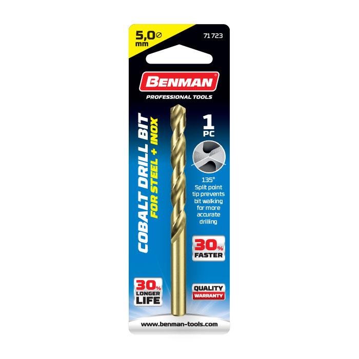 BENMAN Burgija HSS+5%Co fi3,25 2/1