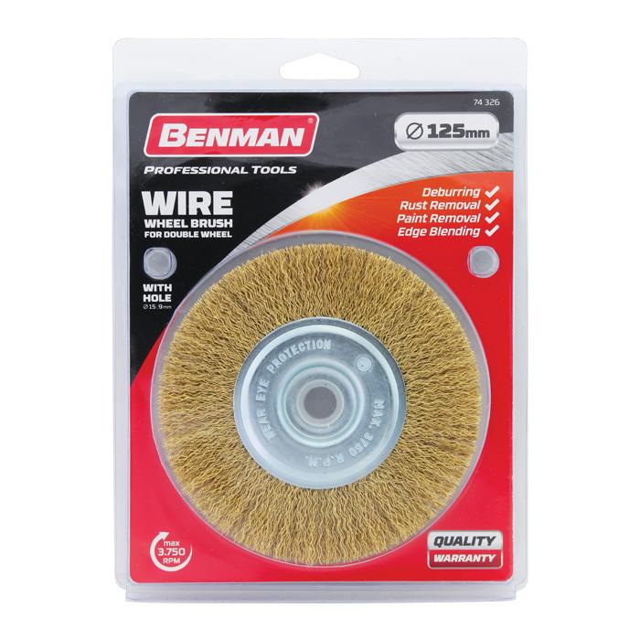 BENMAN Lončasta četka najlon prihvatom Ø6mm 50mm 70 mm