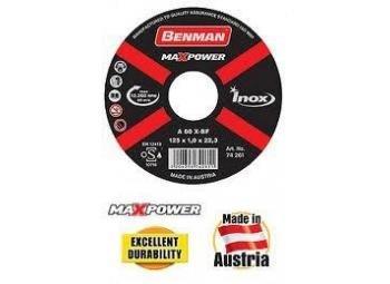 BENMAN Rezna ploča 180x1.6 INO