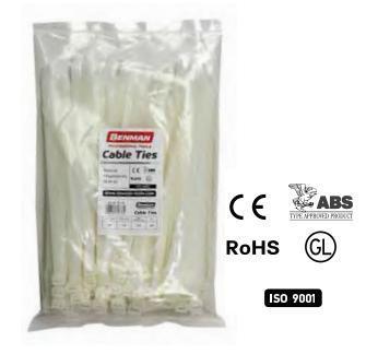 BENMAN Vezice 250x7,6 100/1 bele