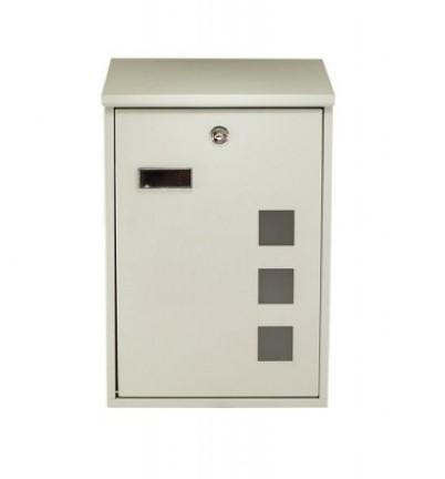 FF Poštansko sanduče za prozor M sivi