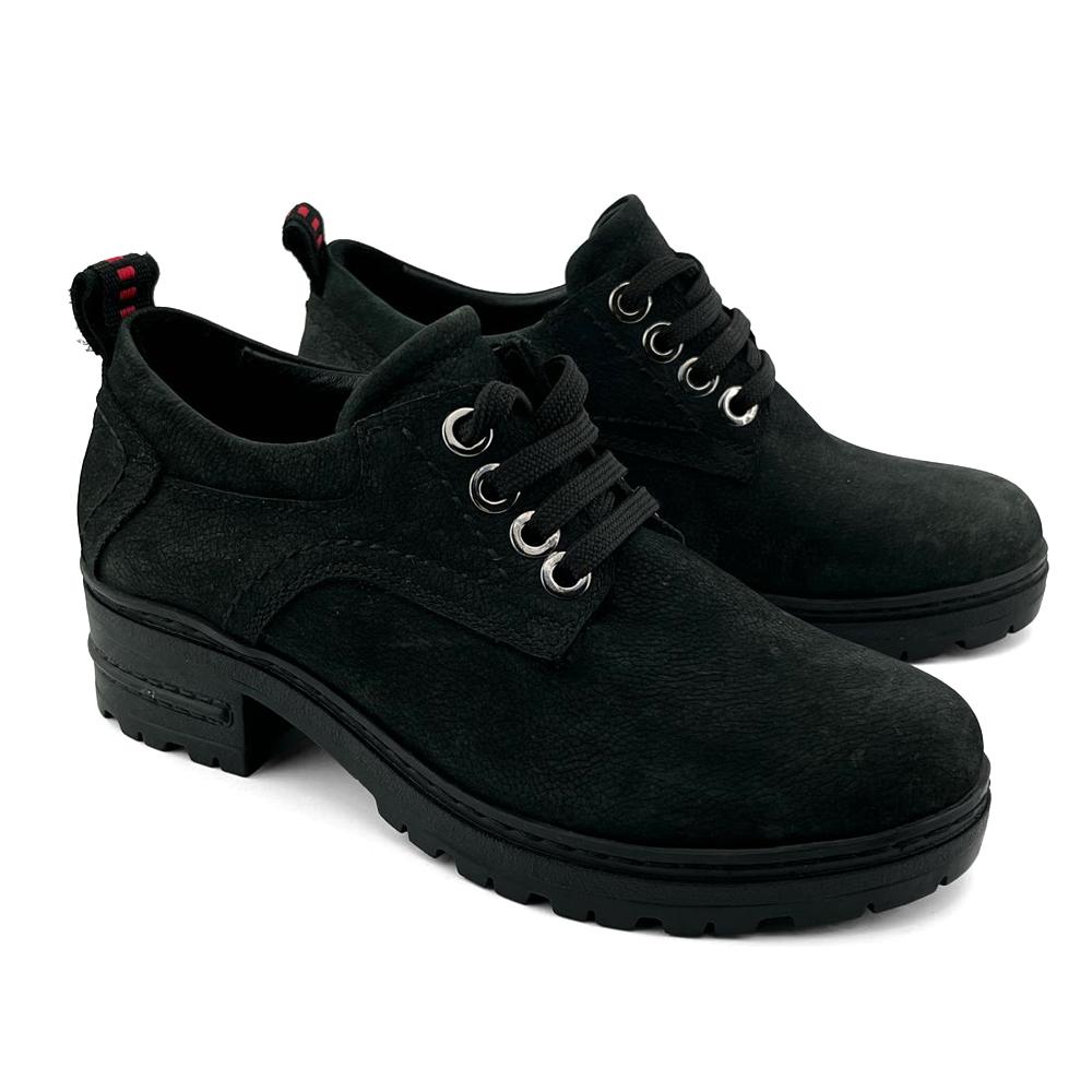 Mona obuća Ženske kožne cipele, Crne