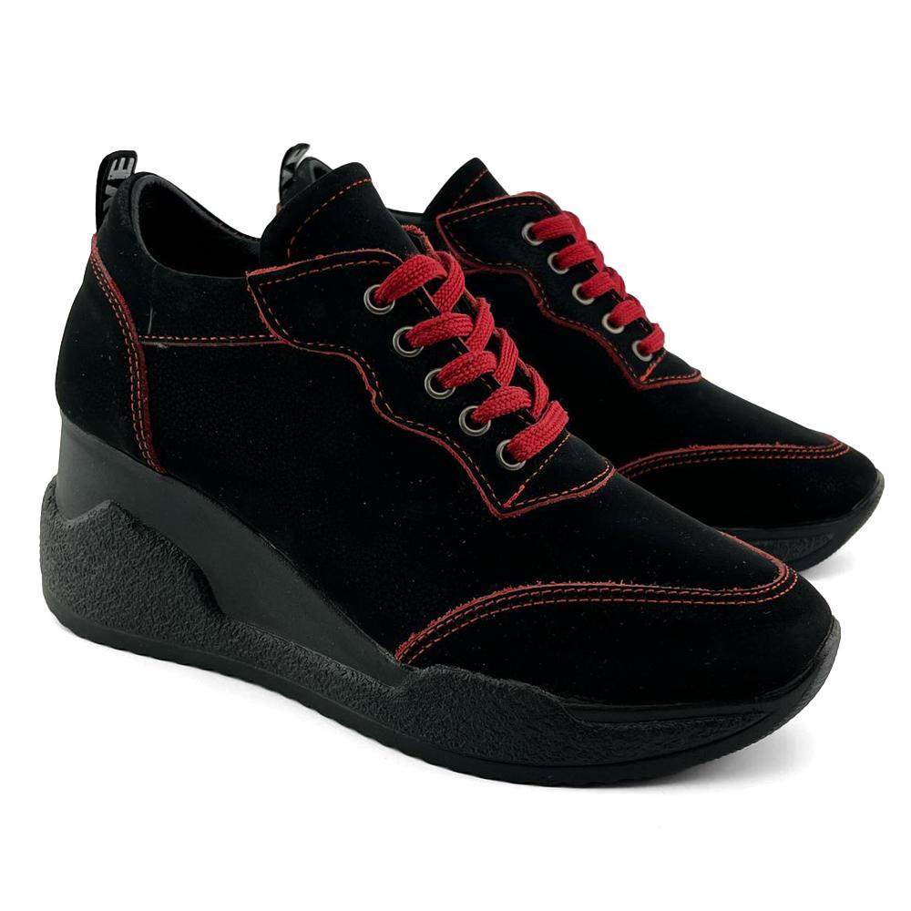 Mona obuća Ženske kožne cipele, Crne