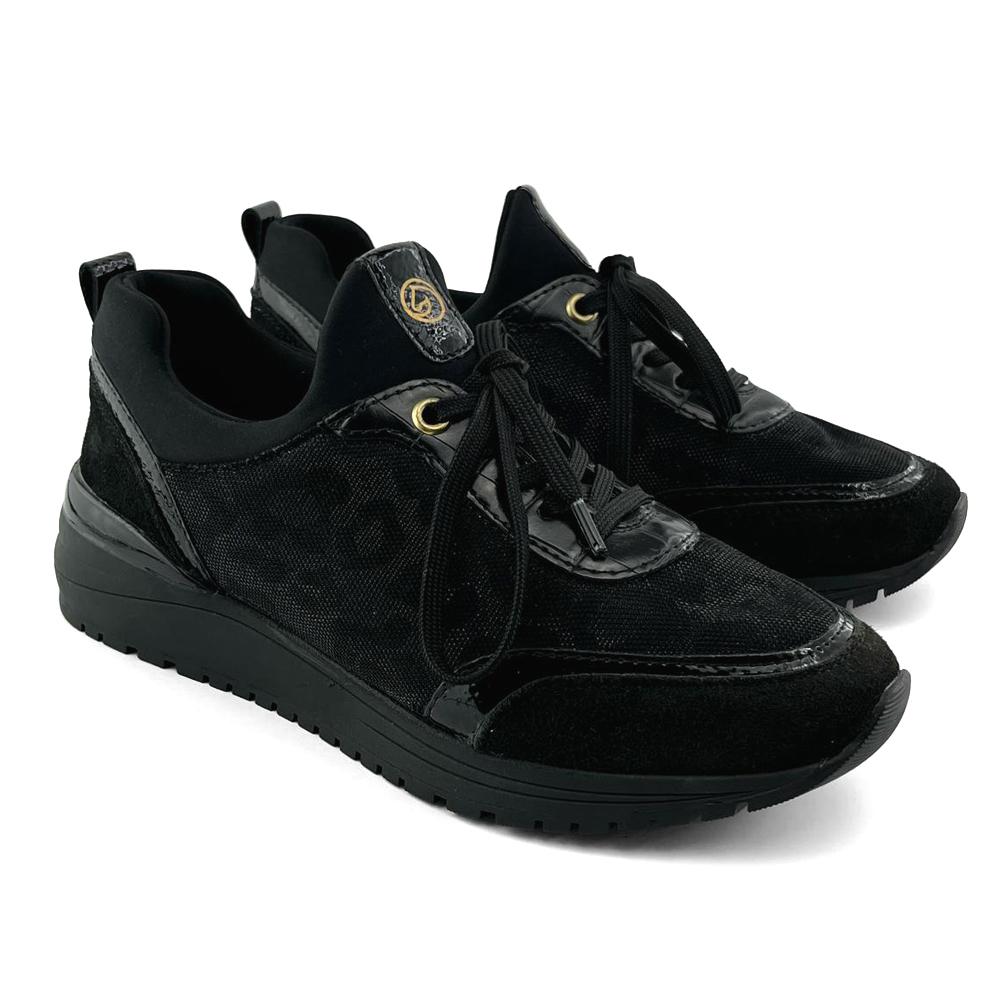 Remonte Ženske kožne patike, Crne