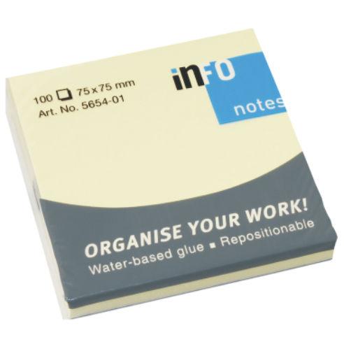 GLOBALNE BELEŠKE Blok za beleške 75*75 100 Lista