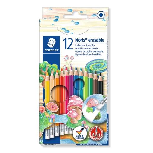 STAEDTLER drvene boјice sa gumicom, set 12/1