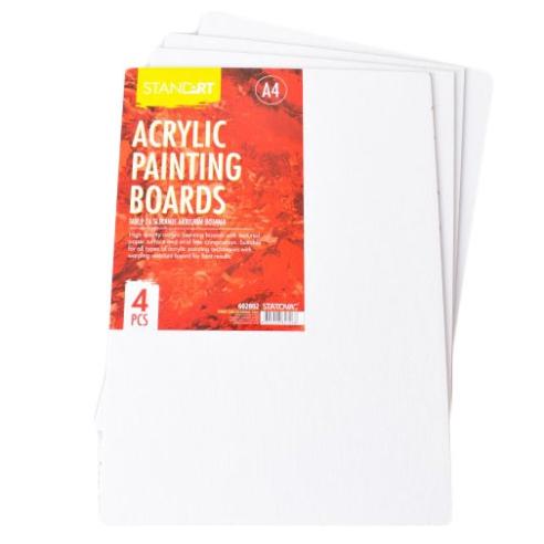 STATOVAC tabla za crtanje za akrilne boјe A4 1/4