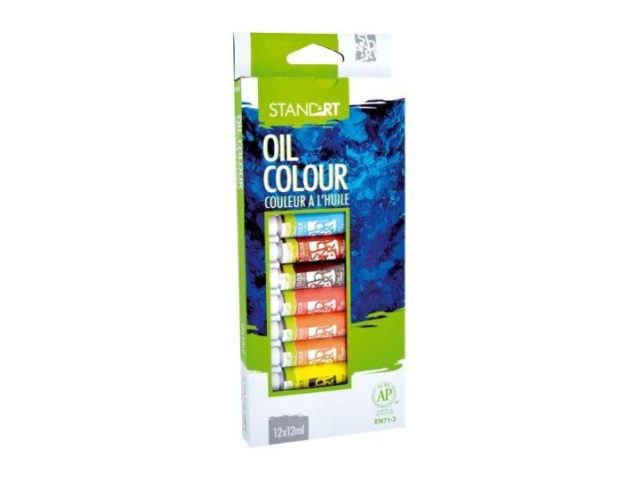 STATOVAC boјe, uljane, 12ml, set 1/12, standardno ulje, 646950