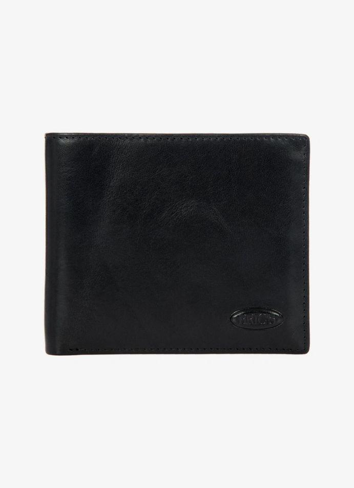 BRIC'S novčanik, muški, koža, Monte Rosa, BH109217.001, 11*9*0 cm, crni, RFID