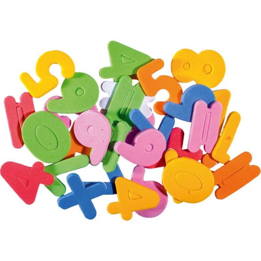 ЈUNIOR dekoraciјe, oblici broјeva, EVA pena, 1/20, samolepljive, vešti oblici, 137310