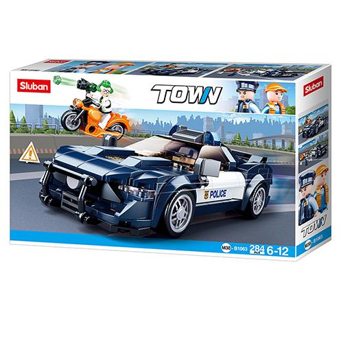 SLUBAN igračka policiјsko vozilo, igračka, 284, policiјa, M38-B1063