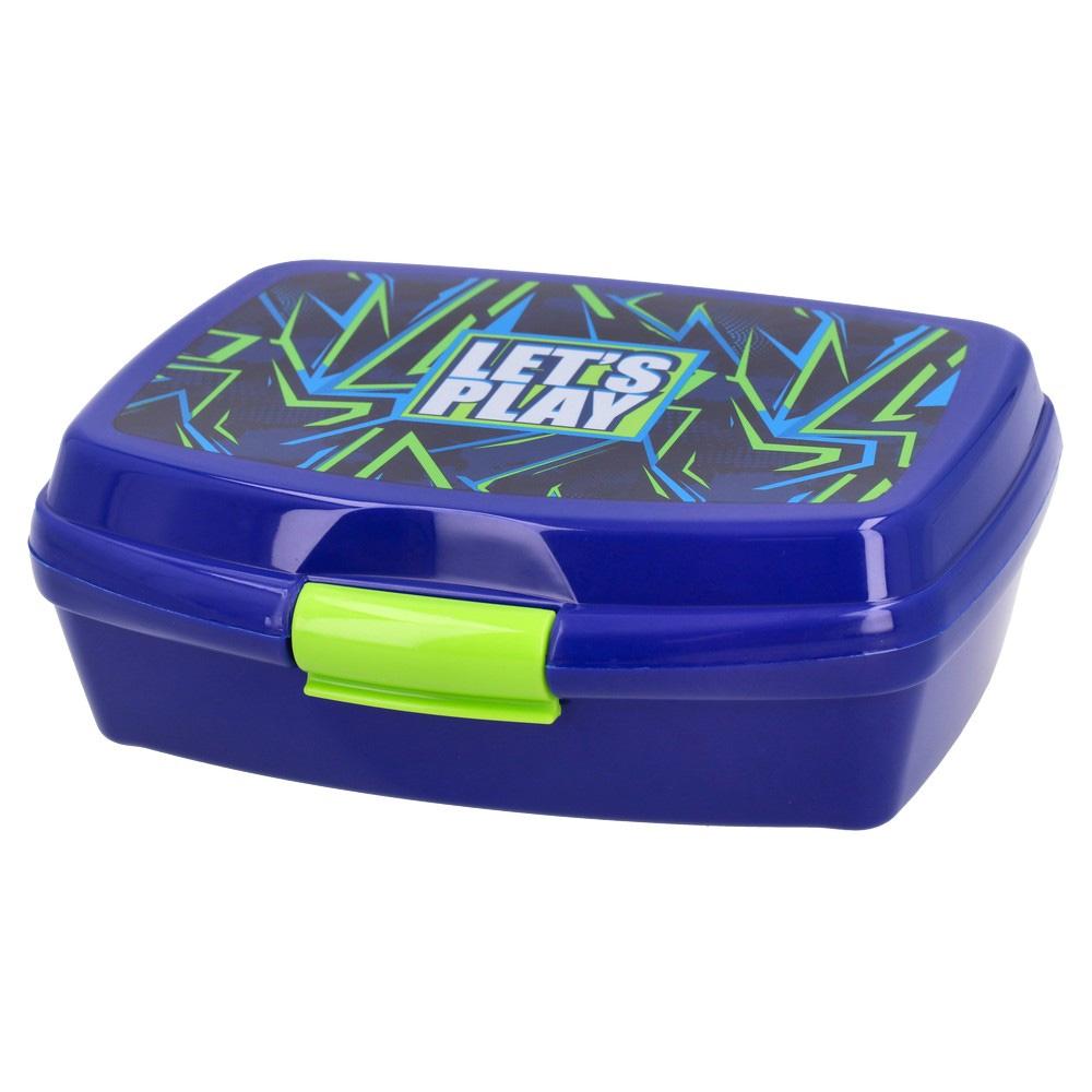 Takk Kutija za užinu Lets play, 550ml, Plava