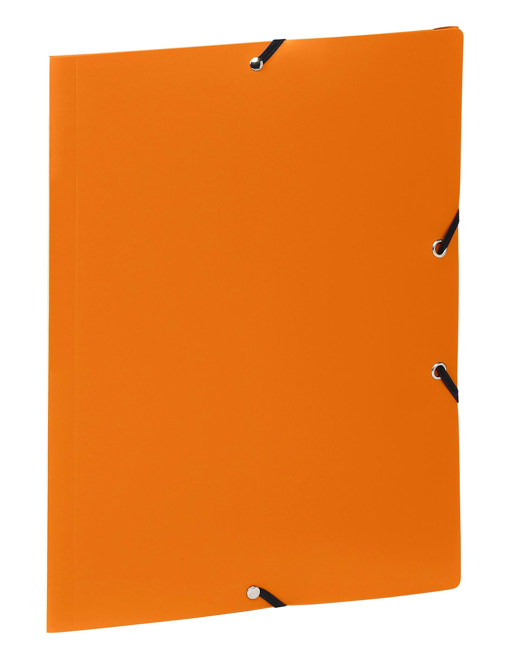 VIQUEL PVC Fascikla sa gumicom narandžasta
