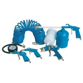 3e Pneumatski alat, set od 5 delova, Plavi