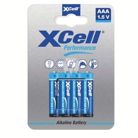 3e Alkalna baterija 1.5V AAA XCELL 4/1