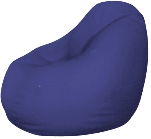 Lazy bag, Eko koža, Plavi
