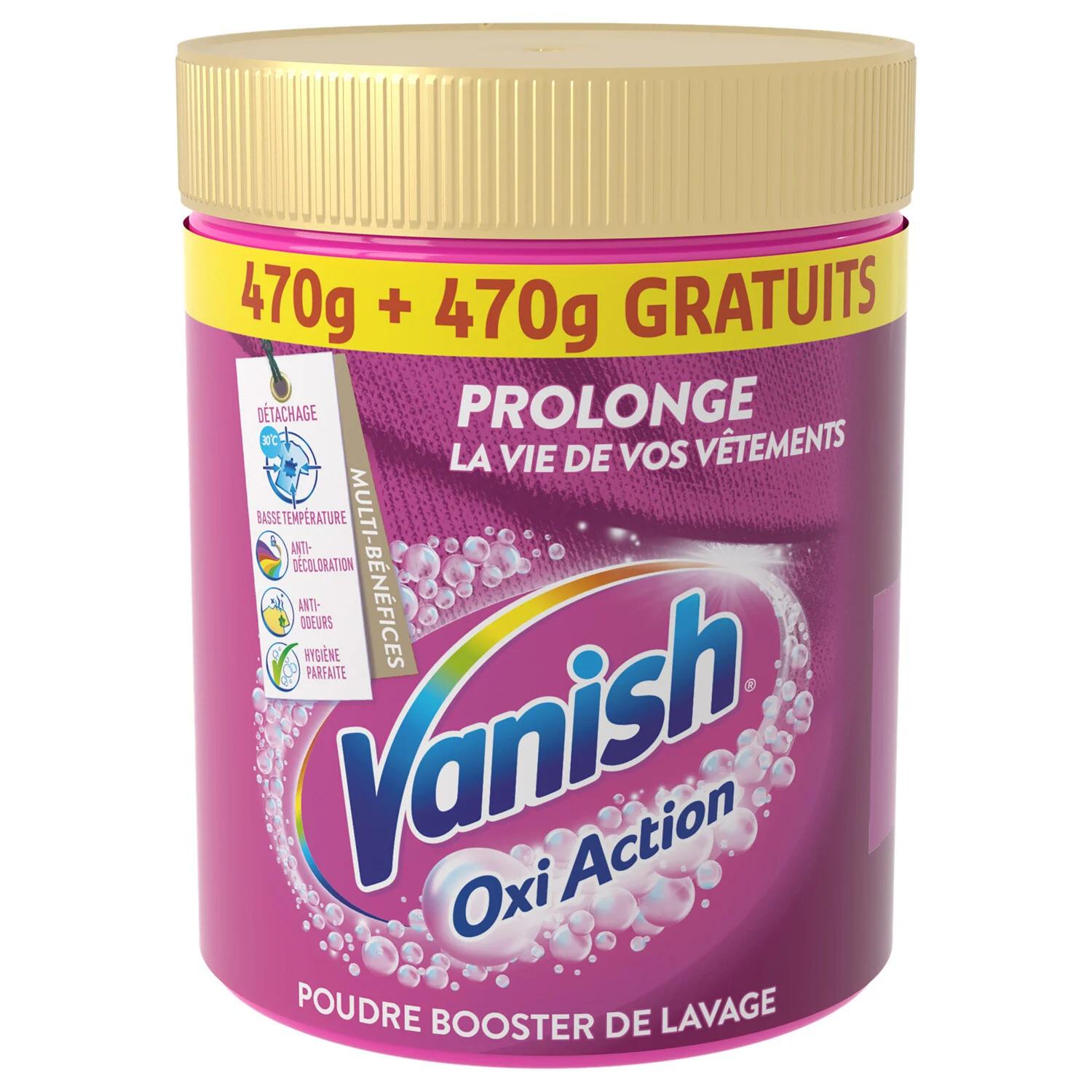 Selected image for VANISH Prašak za odstranjivanje fleka Pink gold oxi action 940g
