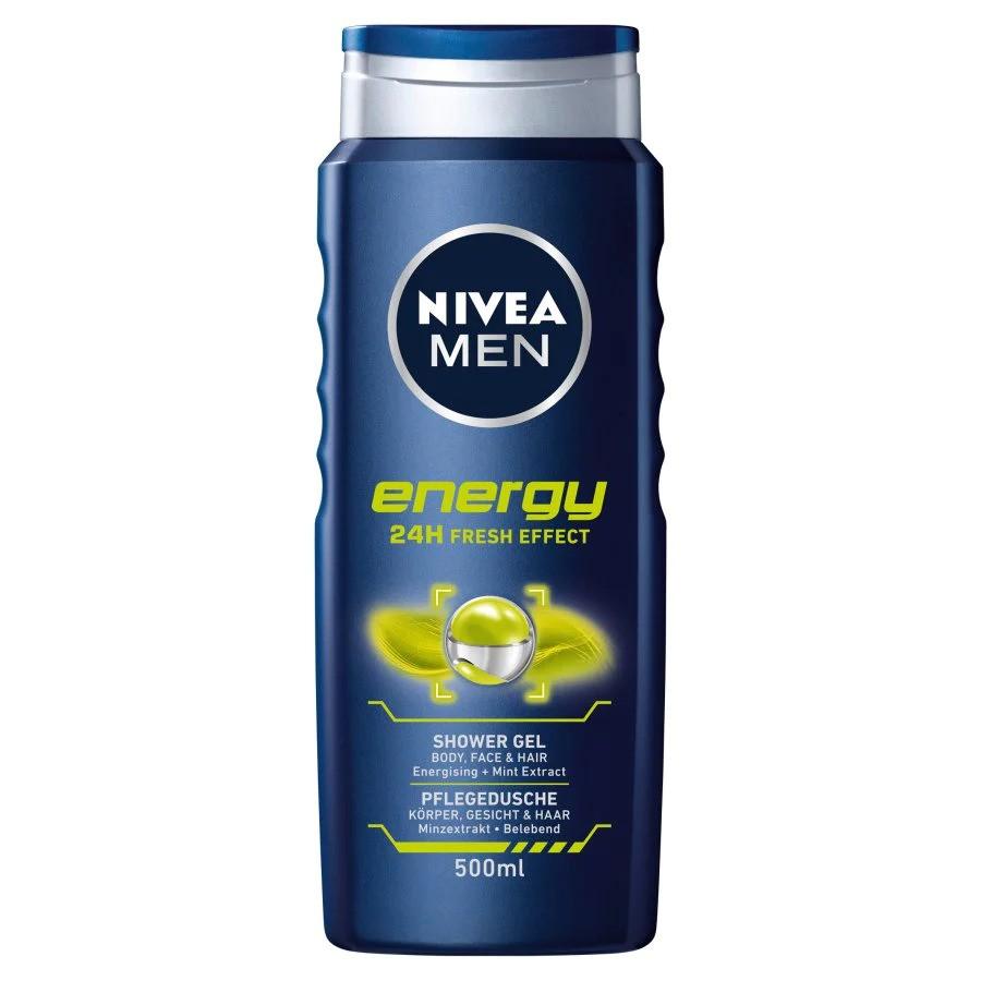 NIVEA MEN Energy Gel za tuširanje, 500ml