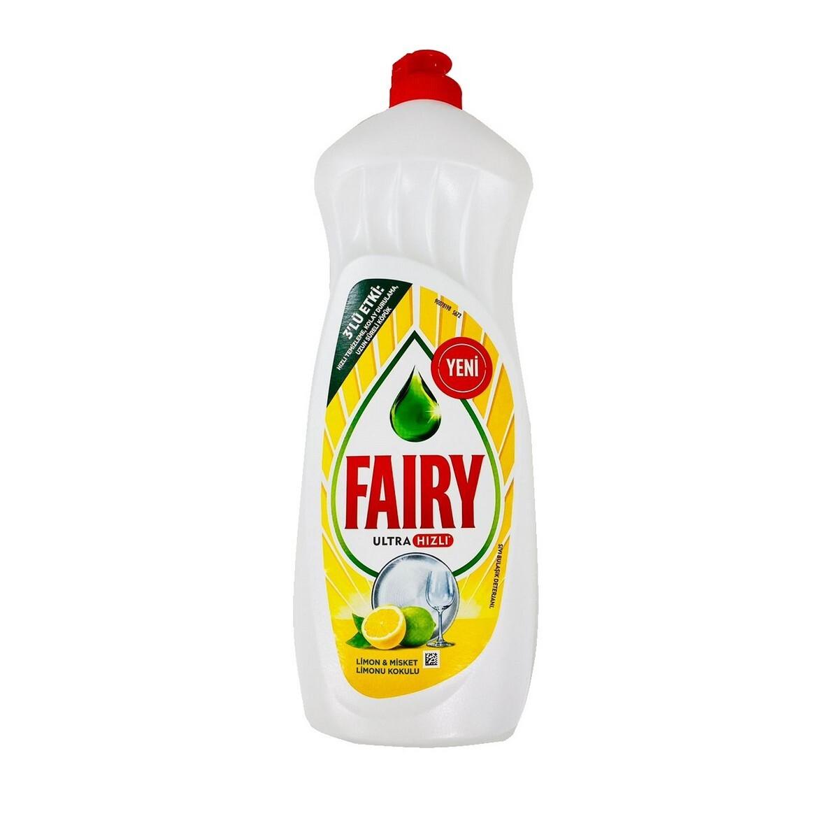 Selected image for FAIRY Deterdžent za ručno pranje posuđa Lemon 650ml