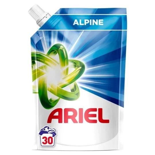 Selected image for Ariel Tečni deterdžent za pranje veša Alpine, Refill, 30 pranja, 1.5l